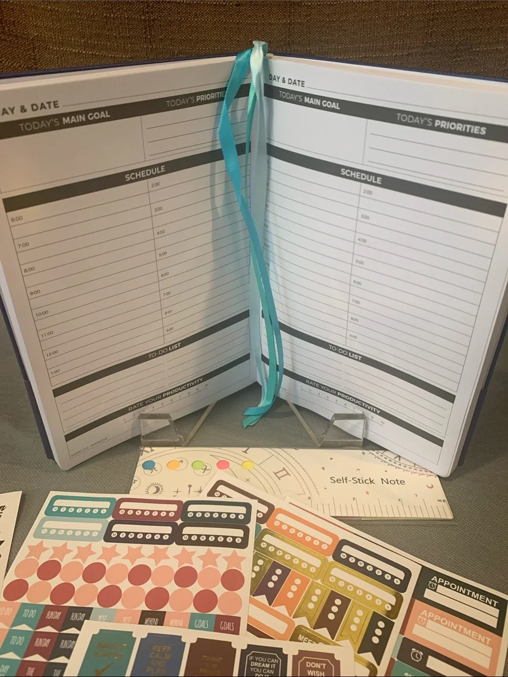 Daily Planner -Undated